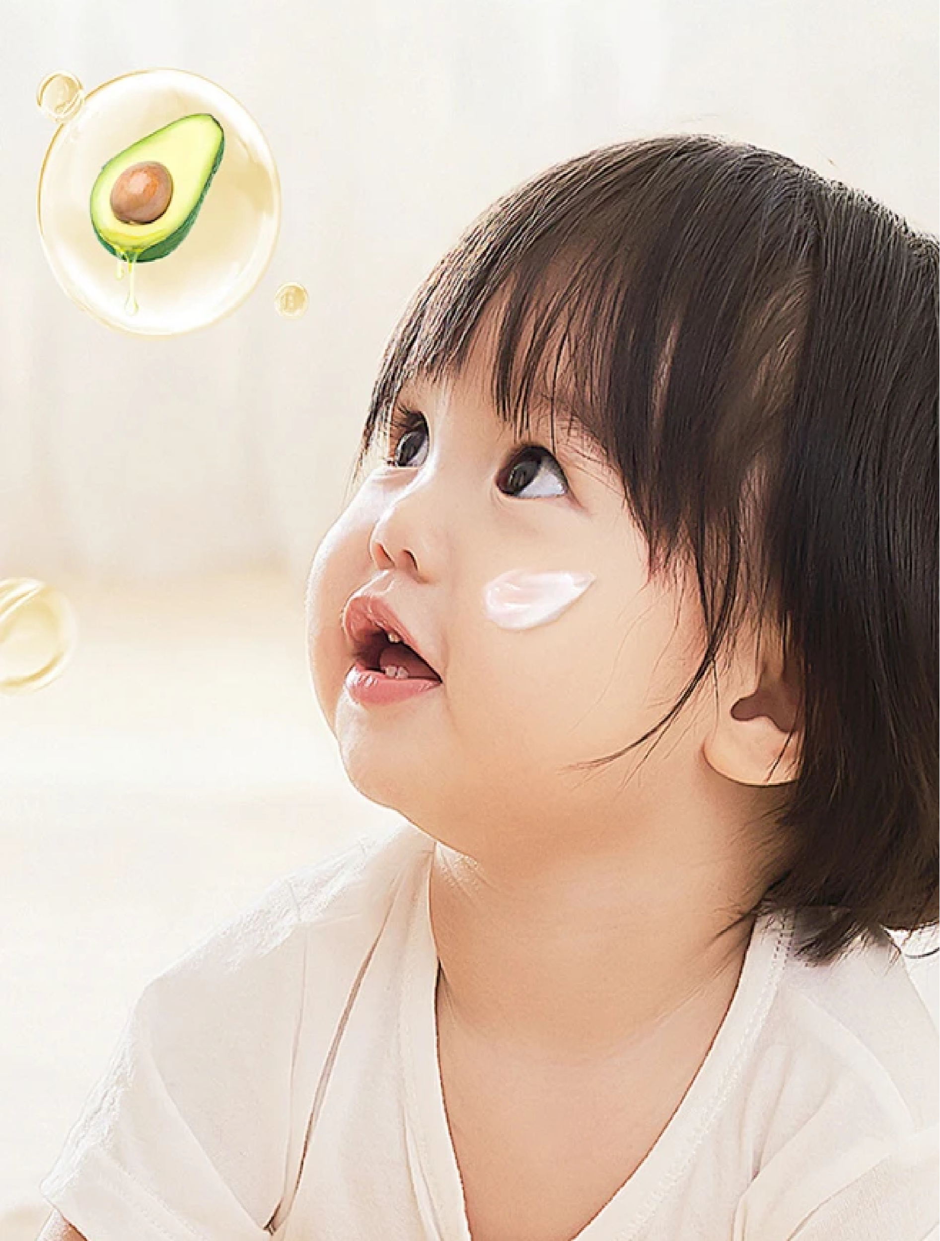 Baby facial cream OEM