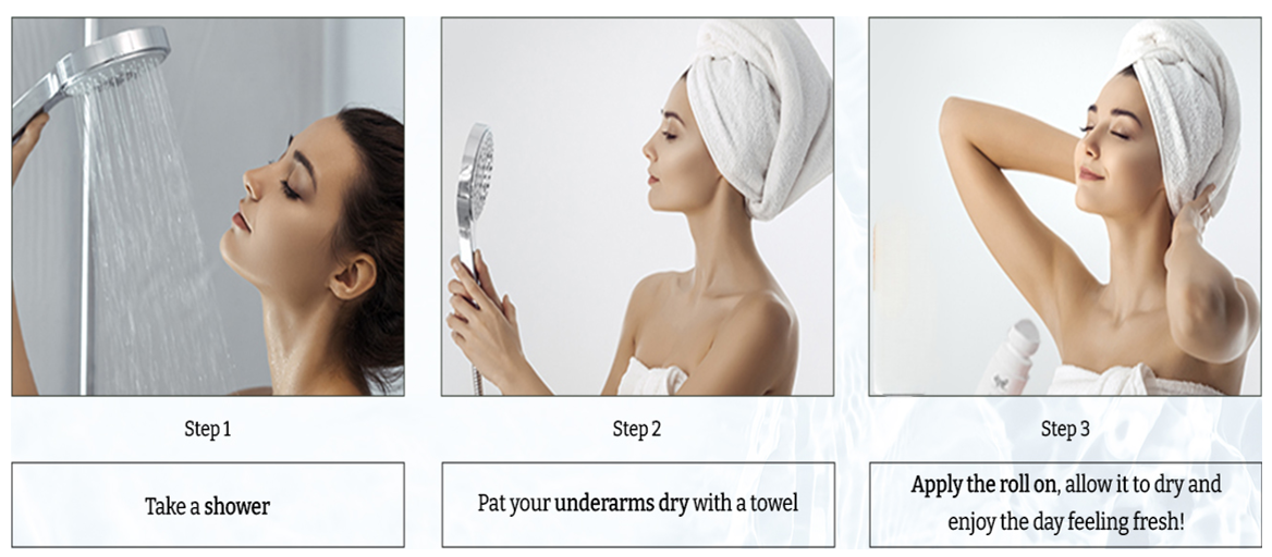 How to use Roll-On Deodorant