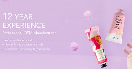 Health and beyond hand cream with 12-year experience