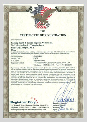 FDA Registered
