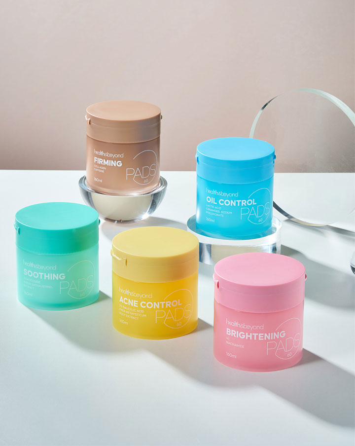 Oil-Controlling & Moisturizing Cotton Pads