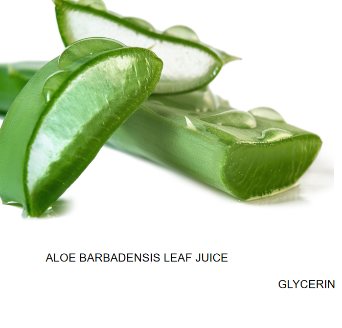 aloe vera glycerin hand sanitizer
