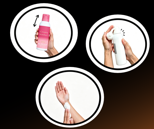 how to use body lotion mousse how to use body lotion mousse